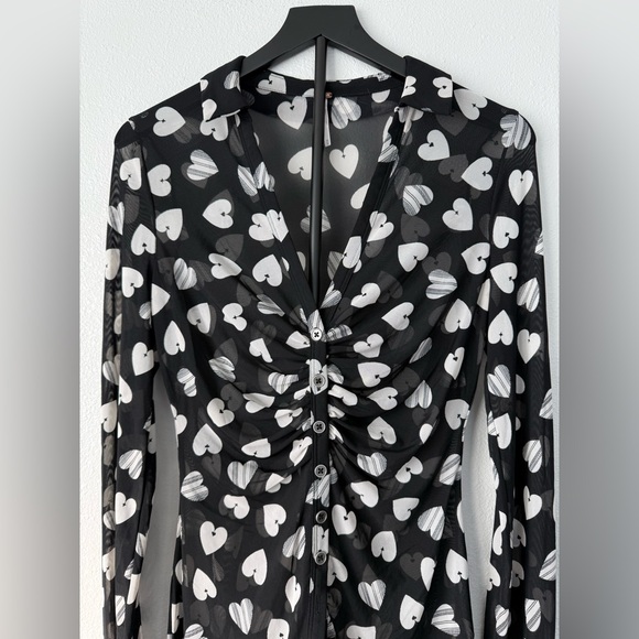 Free People Women’s Lucky Shirtee Size M - Picture 12 of 13